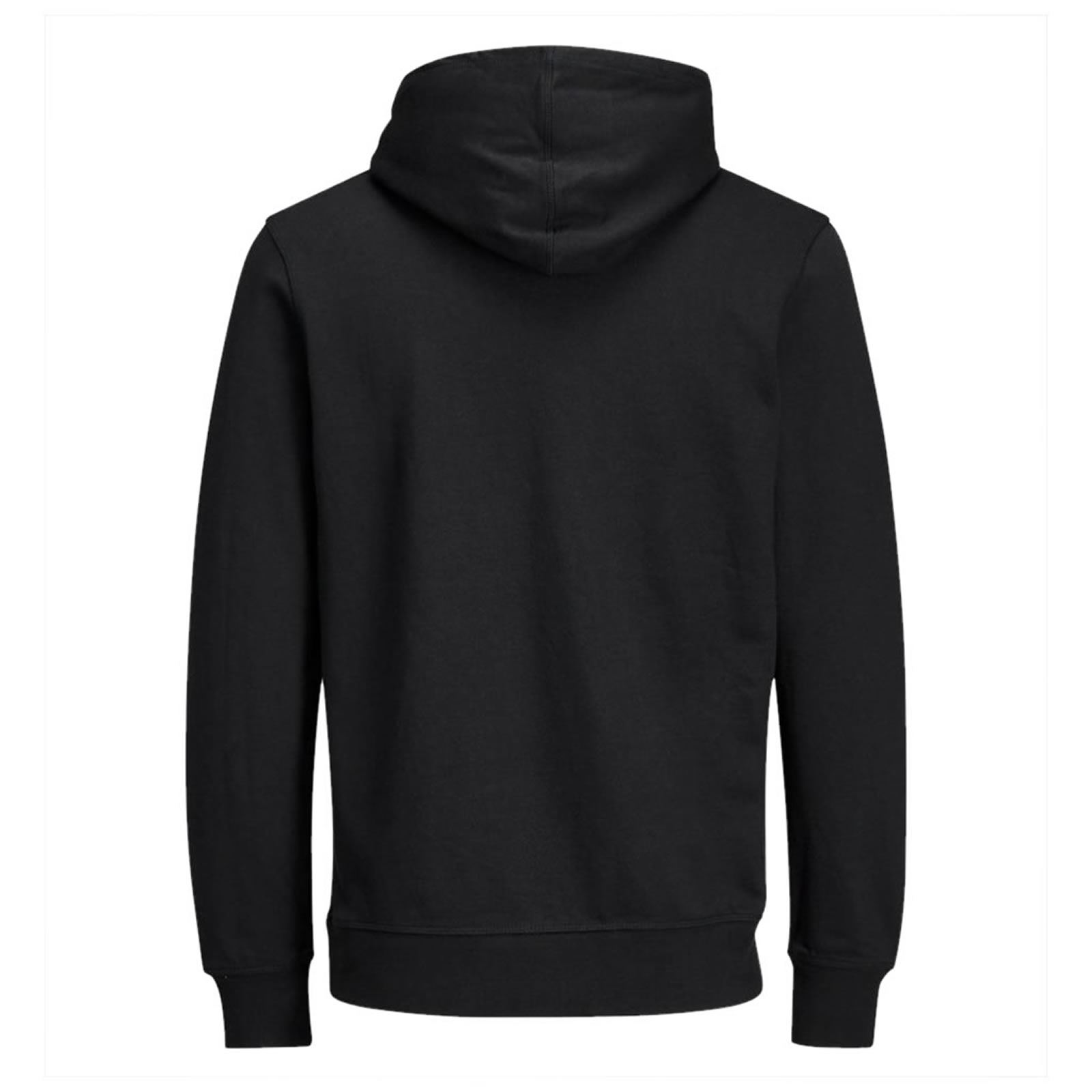 Mens Hoodie JACK /& JONES New Charles Graphic Printed Pullover Over Hood Sweat