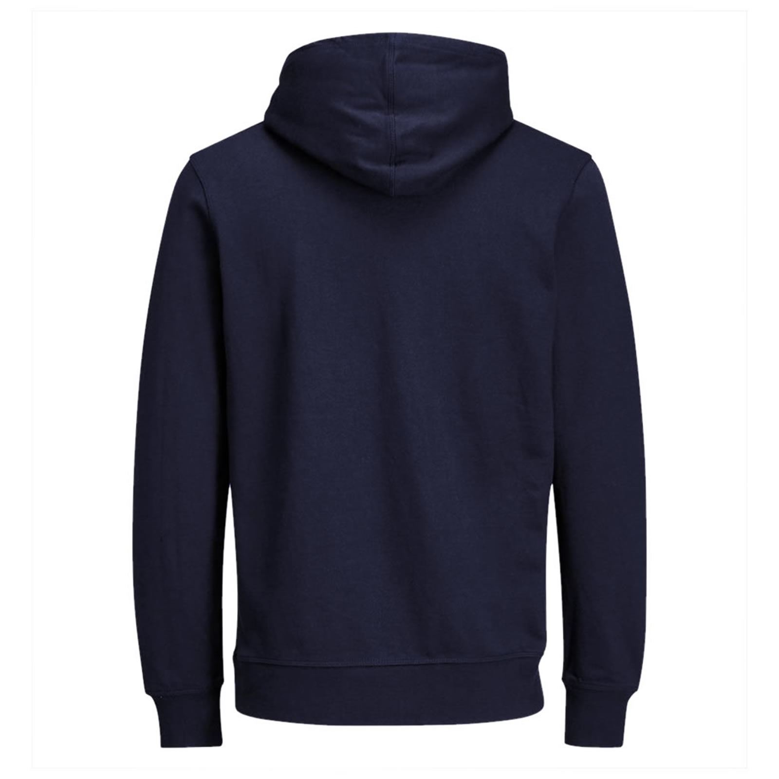 Mens Hoodie JACK /& JONES New Charles Graphic Printed Pullover Over Hood Sweat