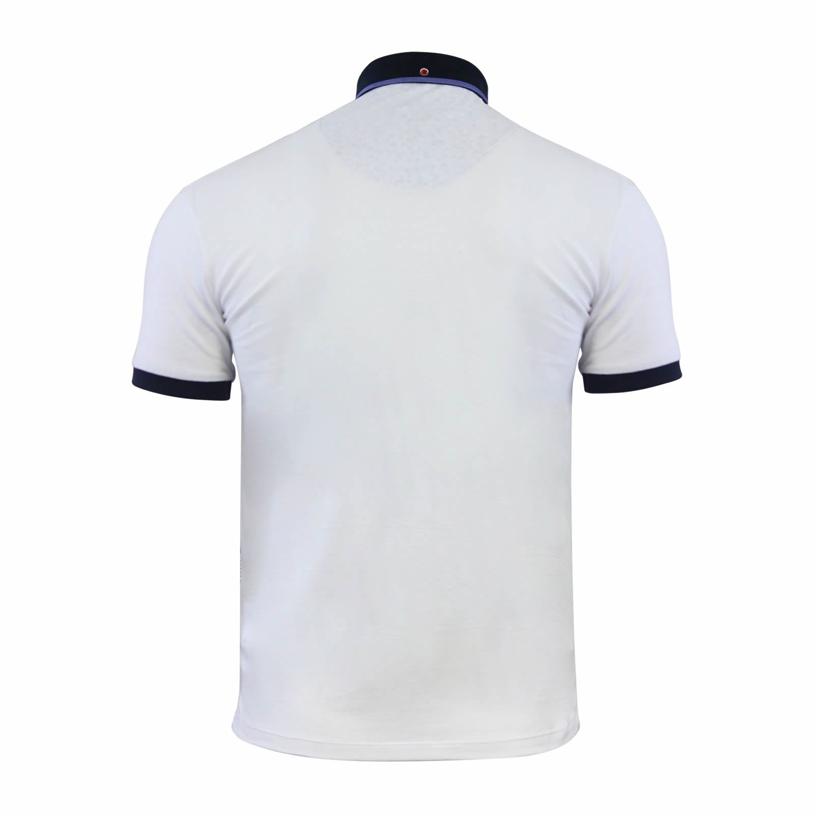 Mens Polo T Shirt Thomson /& Richards Algate Printed Short Sleeve Collared Top