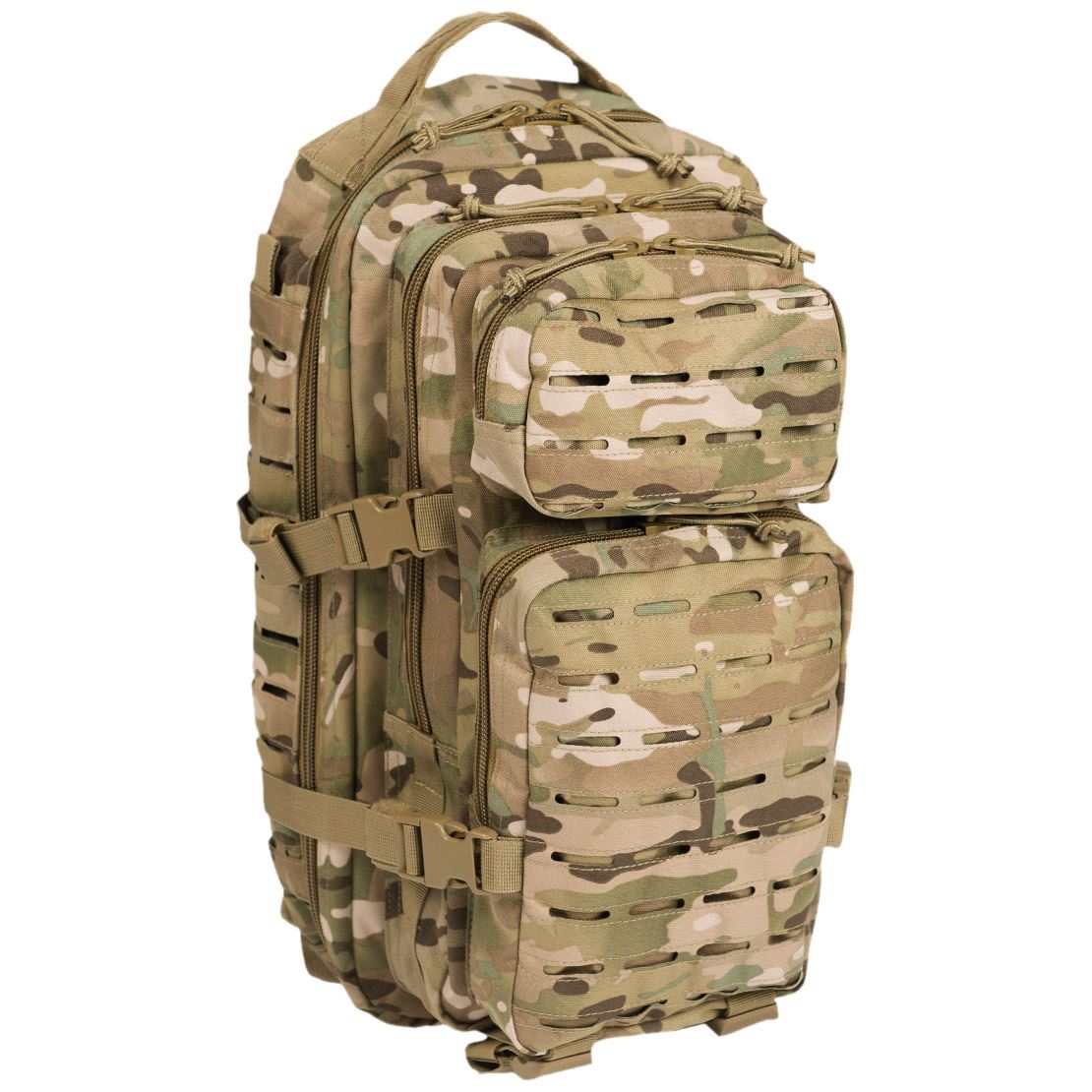 MIL-TEC US ASSAULT MOLLE DAY PACK SMALL BACKPACK MILITARY RUCKSACK LASER CUT BAG