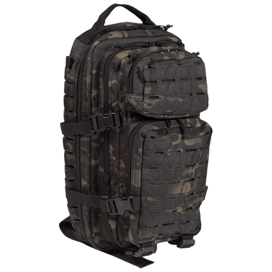 MIL-TEC US ASSAULT MOLLE DAY PACK SMALL BACKPACK MILITARY RUCKSACK LASER CUT BAG