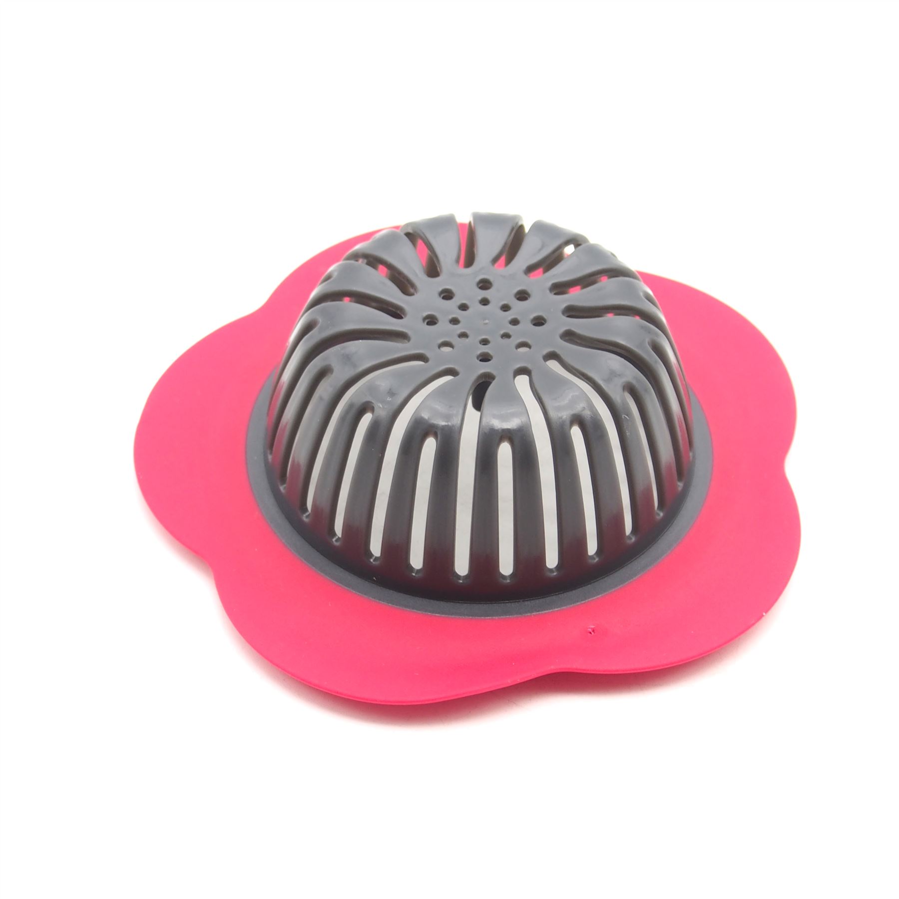 Available in 4 Colours Vinsani Flower Sink Plug Drain Strainer