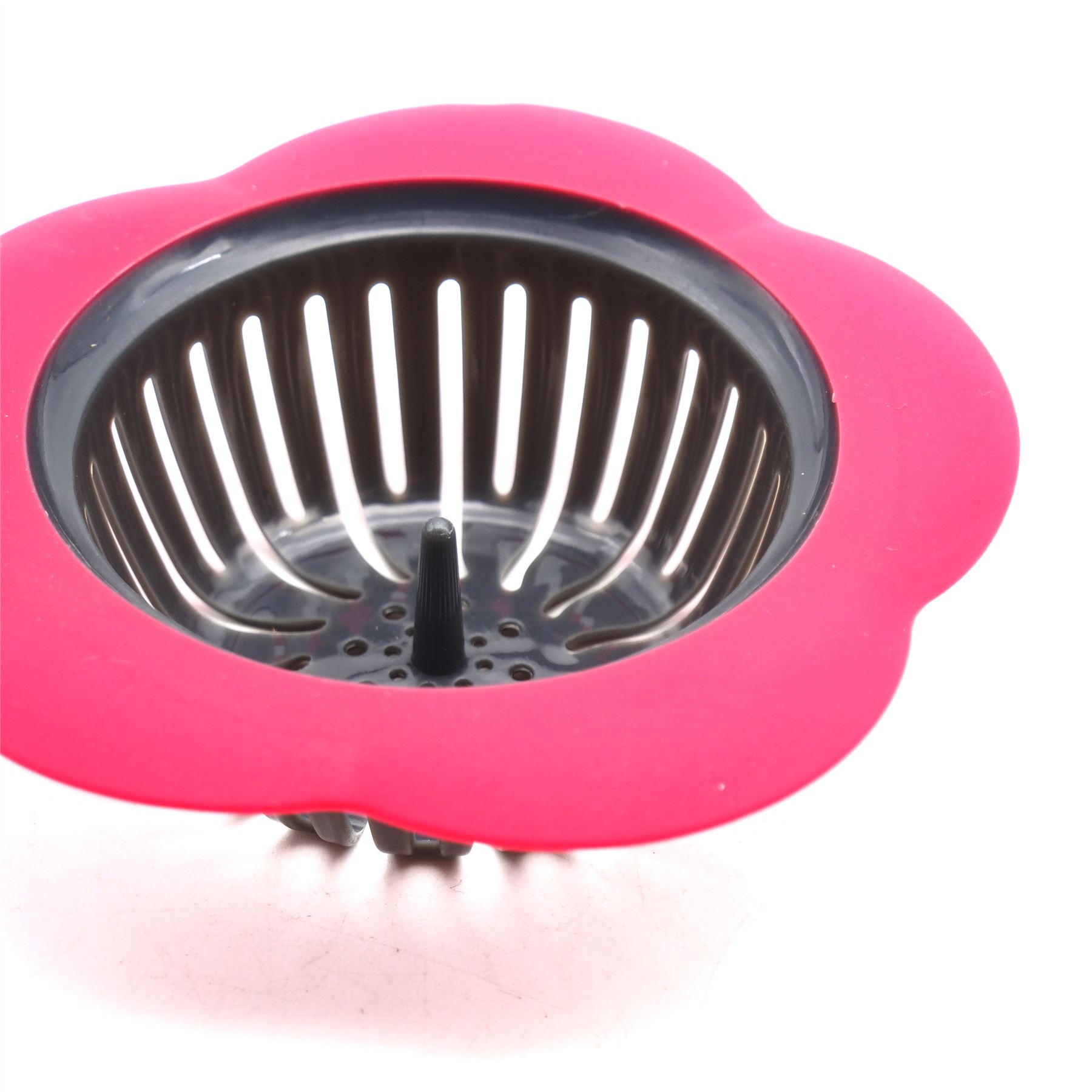 Available in 4 Colours Vinsani Flower Sink Plug Drain Strainer