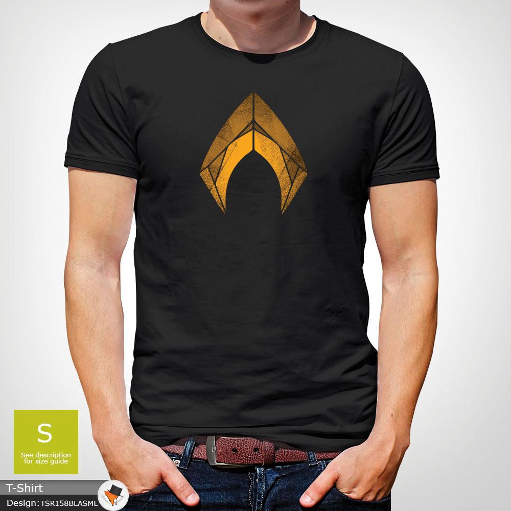 aquaman symbol t shirt