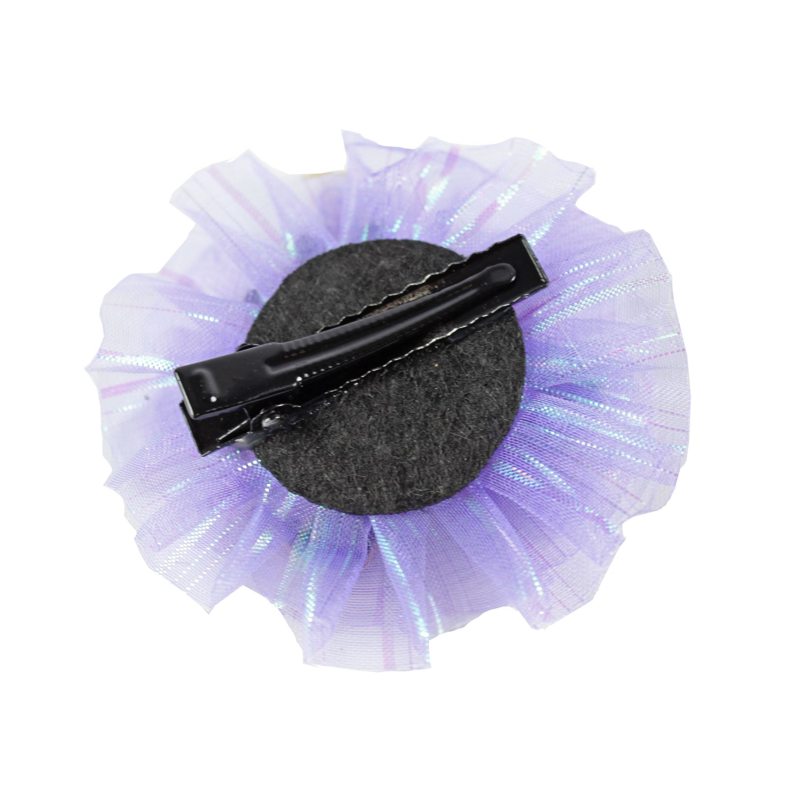 Molly /& Rose Children/'s Princess Glitter Hair Clip Pink /& Purple Baby Kids Clasp