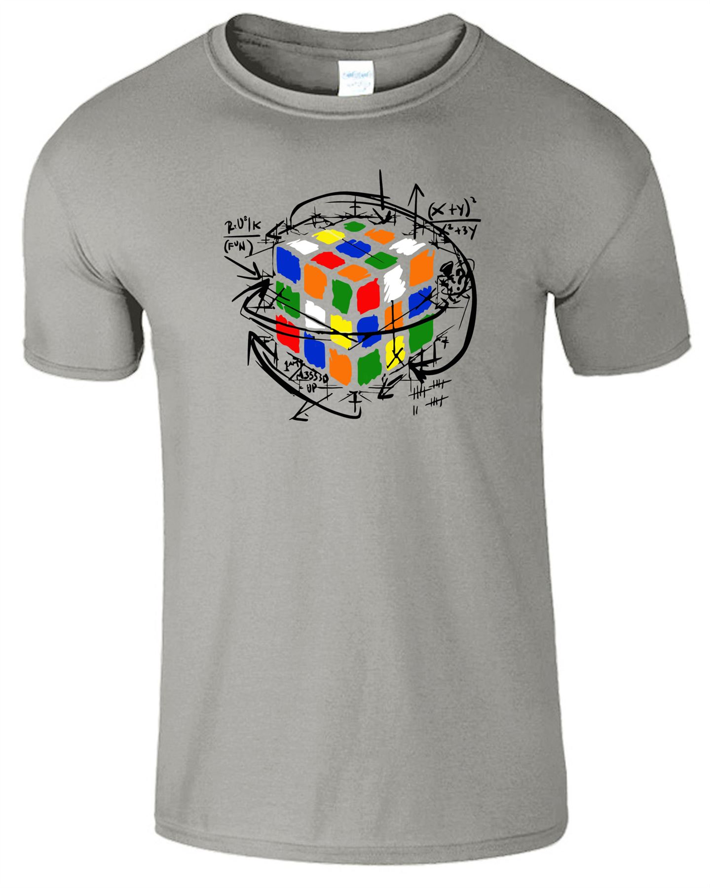 Rubik/'s Cube Equations Mens Kids Tshirt Funny Retro Puzzle Cooper Tee Top TShirt