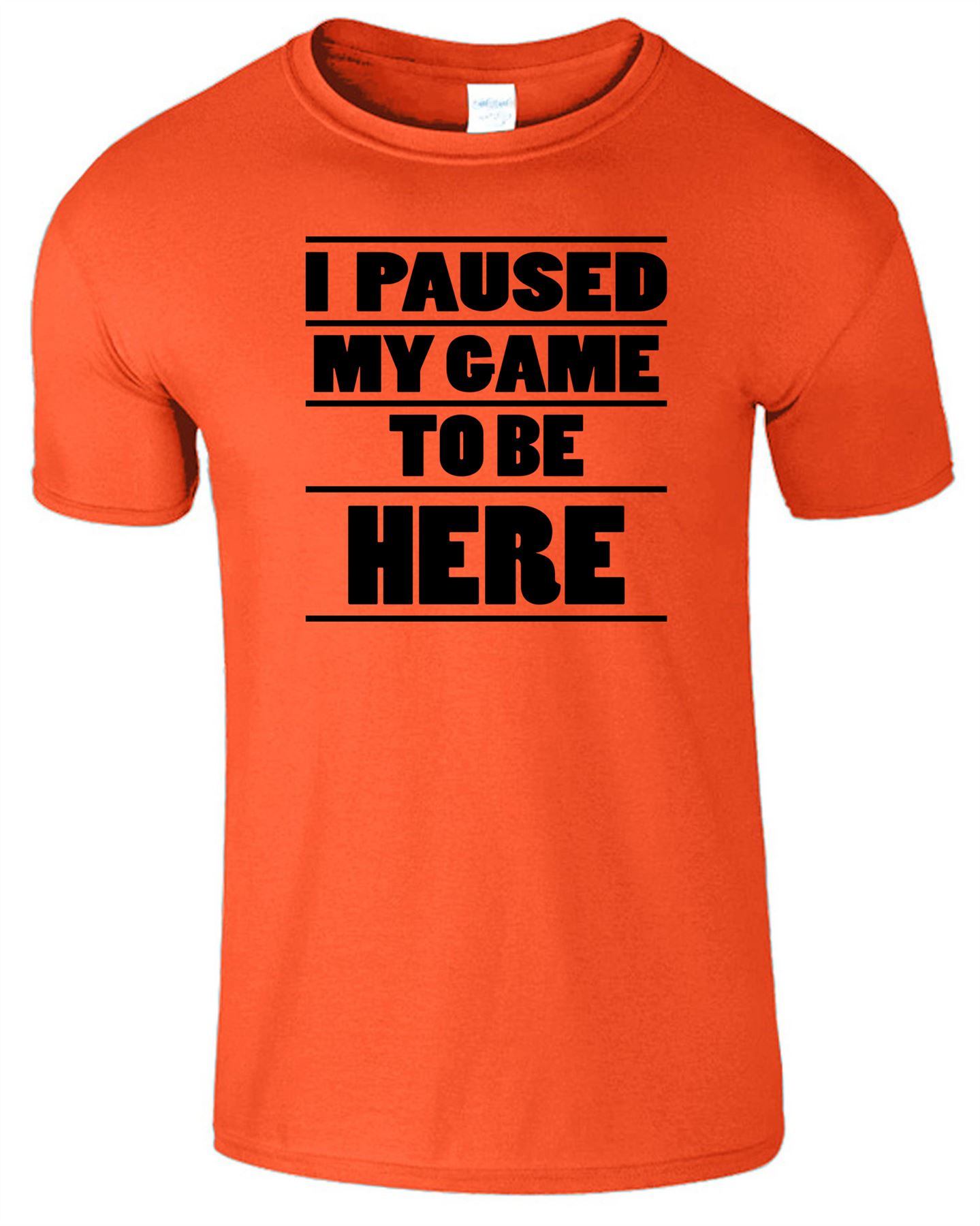 I Paused My Game To Be Here Kids Tshirt Gaming Xmas Christmas Boys Girls Tee