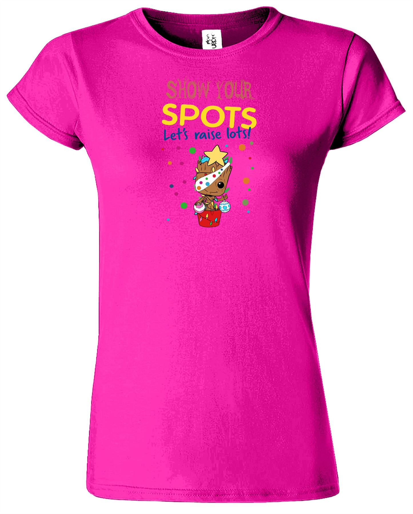 Groot Ladies T-Shirt Children Day Funny Christmas Present Top Tee Tshirt