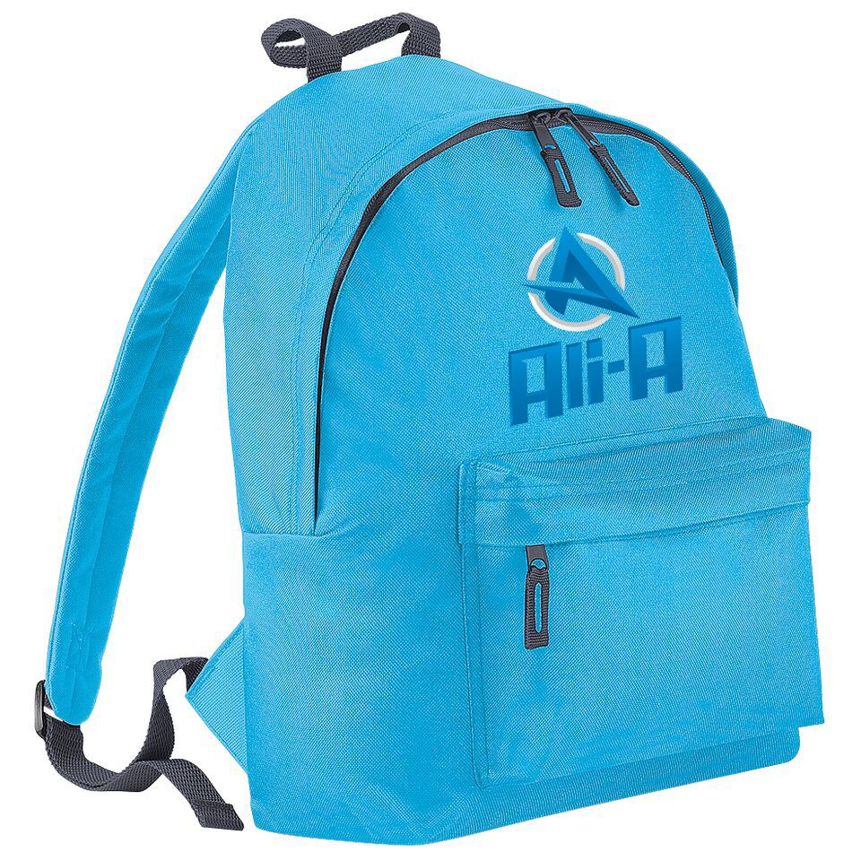 A For Ali Kids Backpack Great For School Youtuber Adult Girls Boys Funny Bag