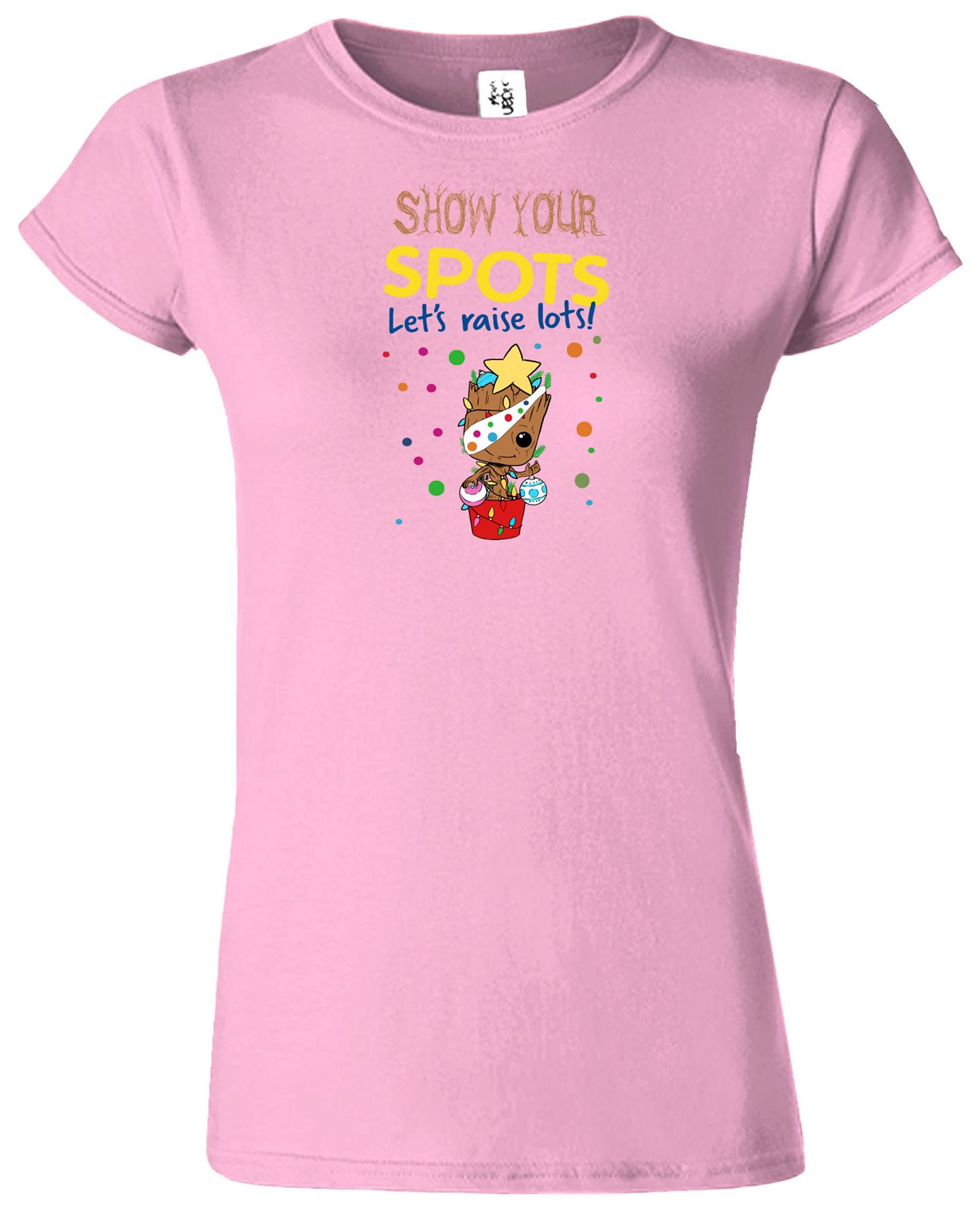 Groot Ladies T-Shirt Children Day Funny Christmas Present Top Tee Tshirt