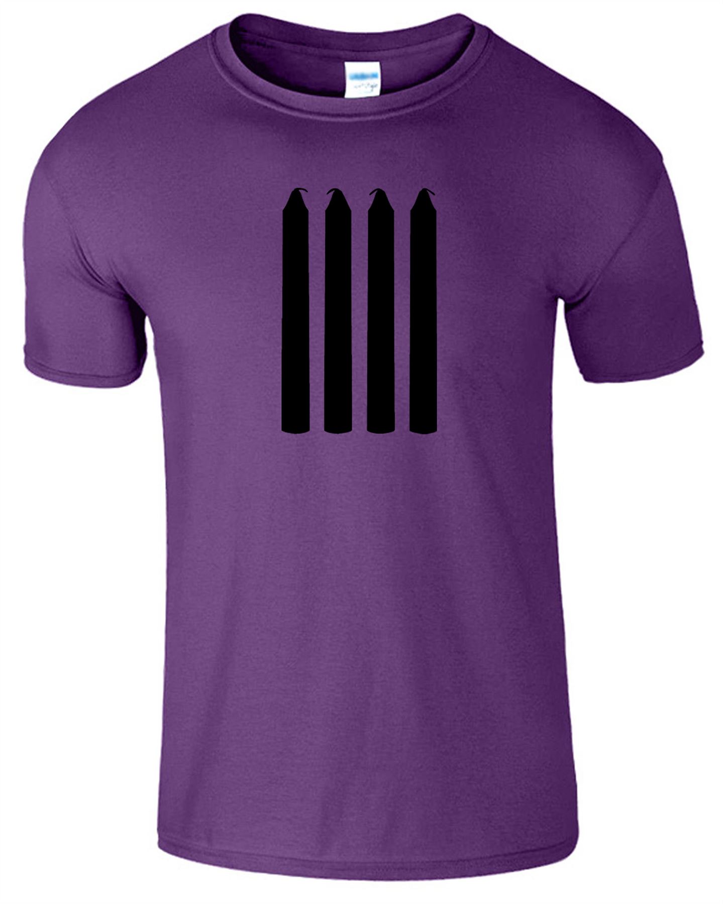 Four Candles Mens T Shirt The Two Ronnies Funny Corbett TV Crew Neck Top T-Shirt