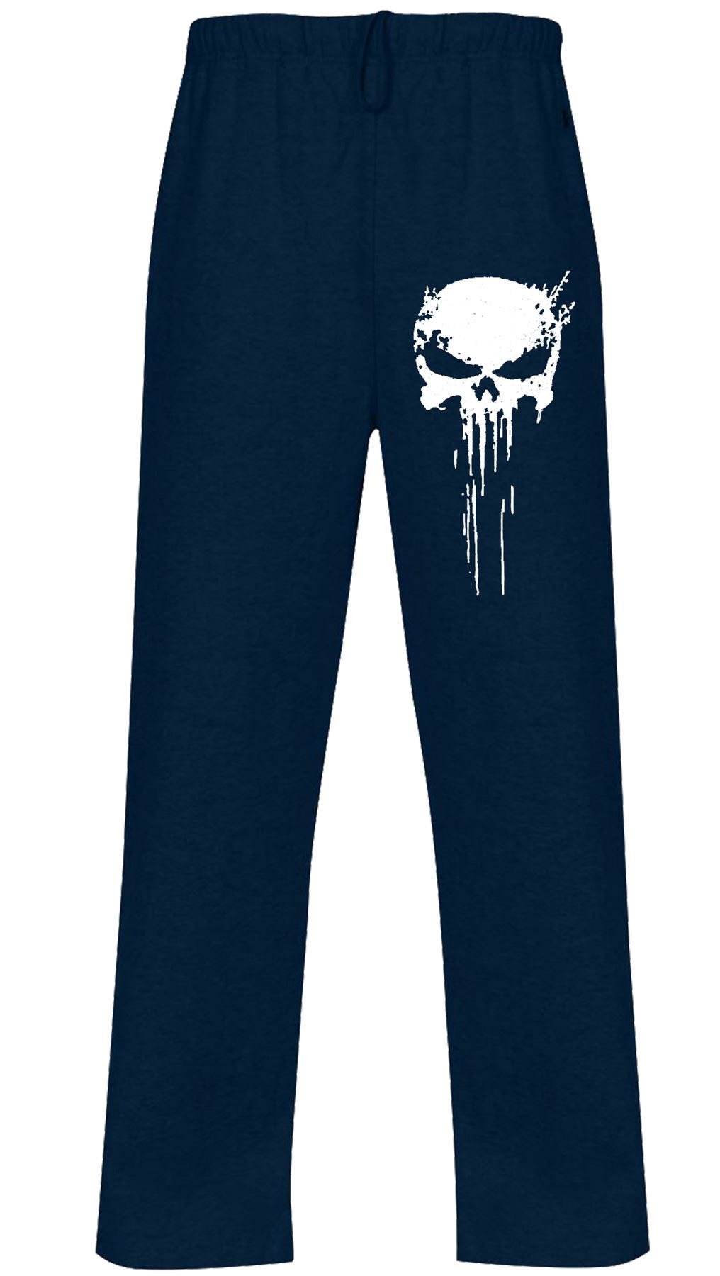 Punisher Skull Mens Open Hem Jogging Bottoms Joggers Mens Trousers Gym Work Out