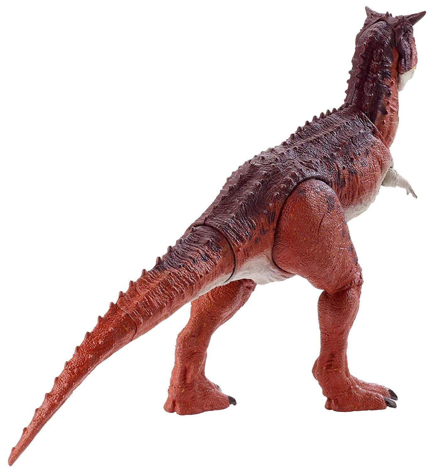 JURASSIC WORLD azione attacco CARNOTAURUS sastrei STEGOSAURO dinosauro Figure
