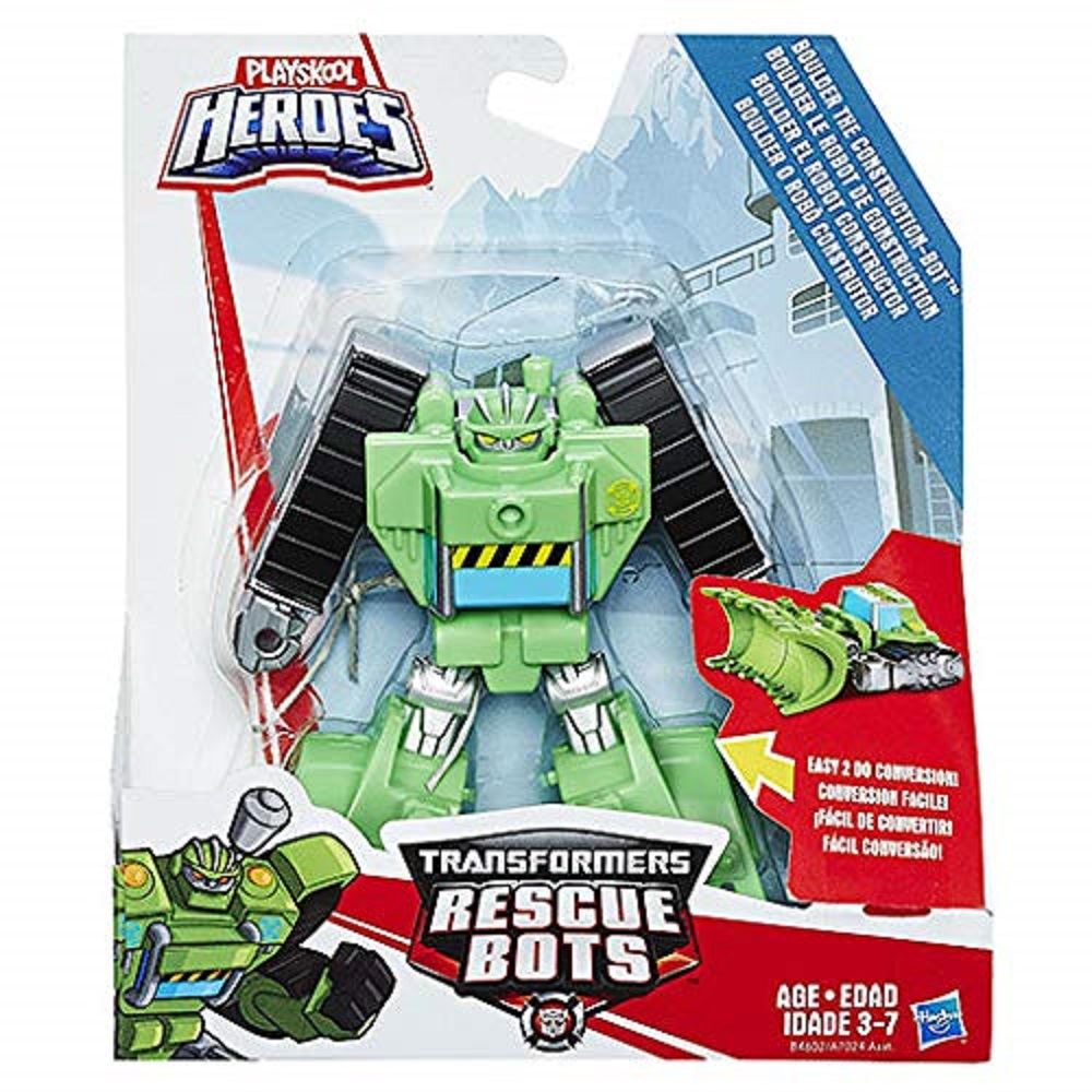 Transformers Rescue Bots Optimus prime Hot Shot Zeppa HEATWAVE Boulder Figure