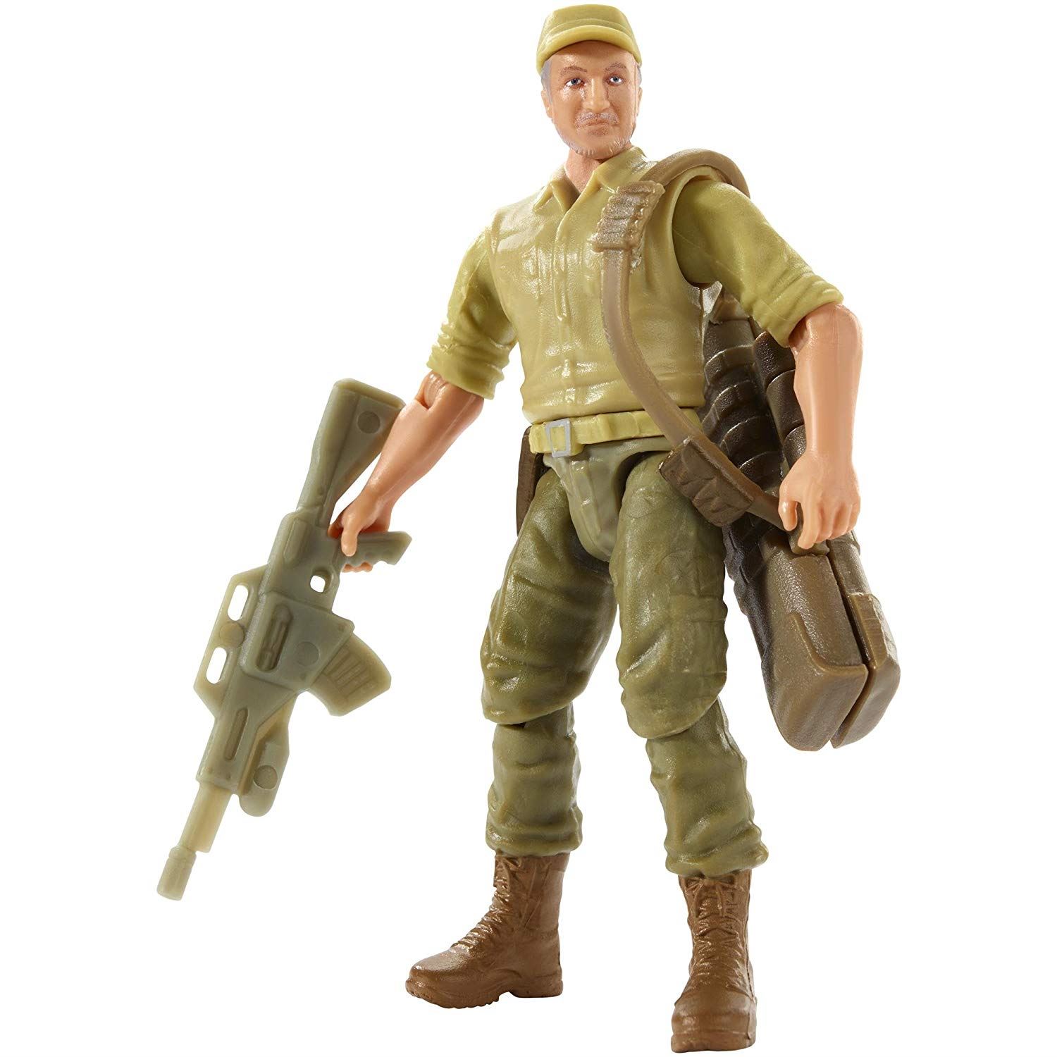 Formateur propre Jurassic World Basic Owen et Baby Blue mercenaire Figure