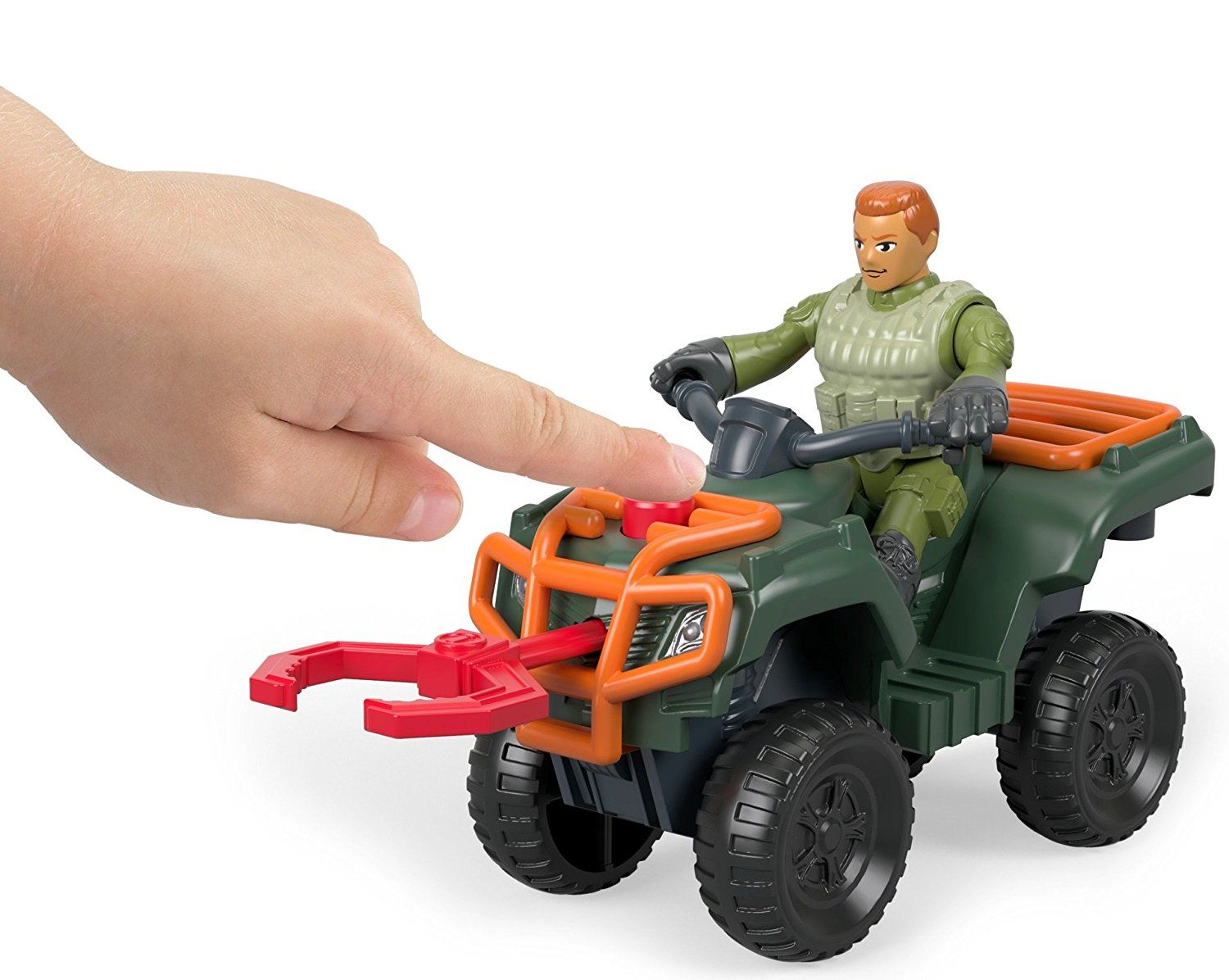 Sun DINO Catcher Figure Imaginext JURASSIC WORLD ATV Quad Claire /& gyrosphere