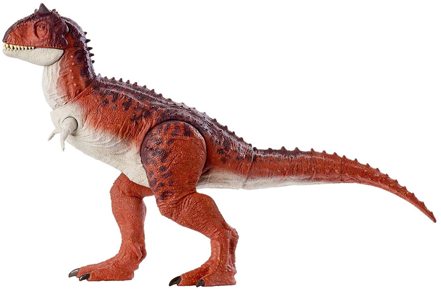 JURASSIC WORLD azione attacco CARNOTAURUS sastrei STEGOSAURO dinosauro Figure