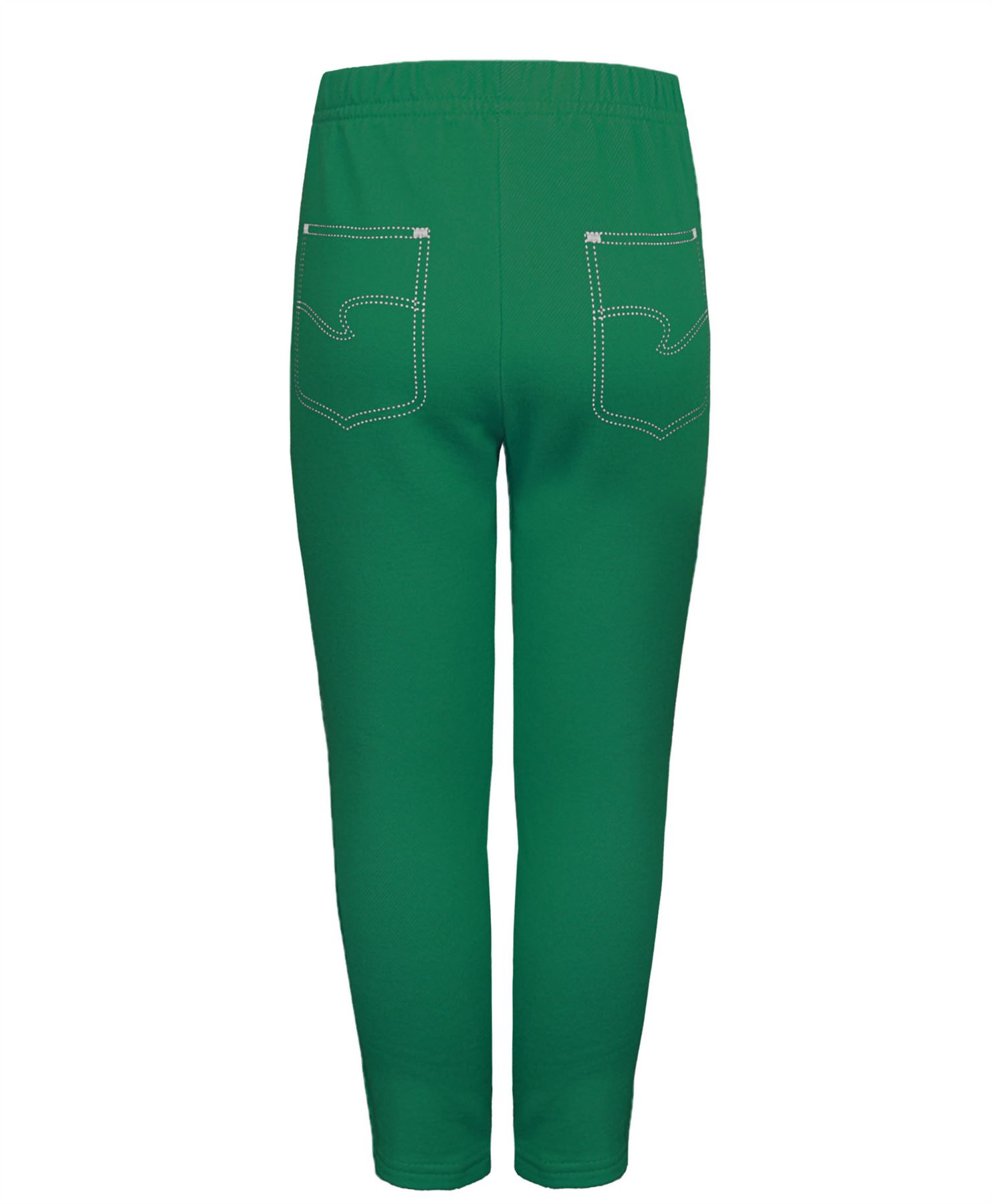 GIRLS JEGGINGS KIDS FASHION SOFT LEGGINGS STRETCHY CASUAL BOTTOMS SZ 1-12 YEARS