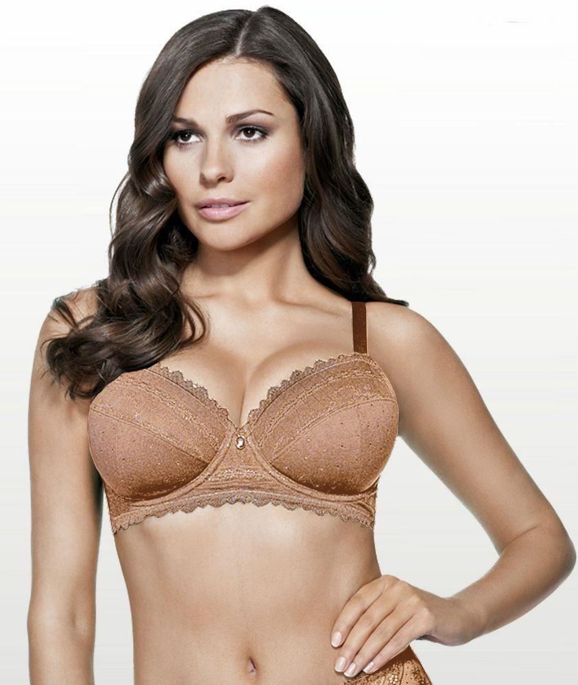 TRIUMPH LACE SENSATION WHP UNDER WIRED PADDED HALF CUP BRA