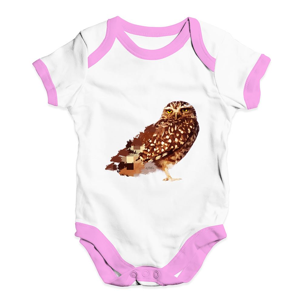 TWISTED ENVY Rainbow Birds Baby Unisex Baby Grow Bodysuit