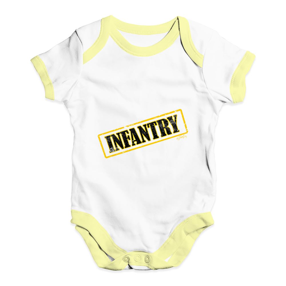 Twisted Envy Infantry Baby Unisex Funny Babygrow Bodysuit