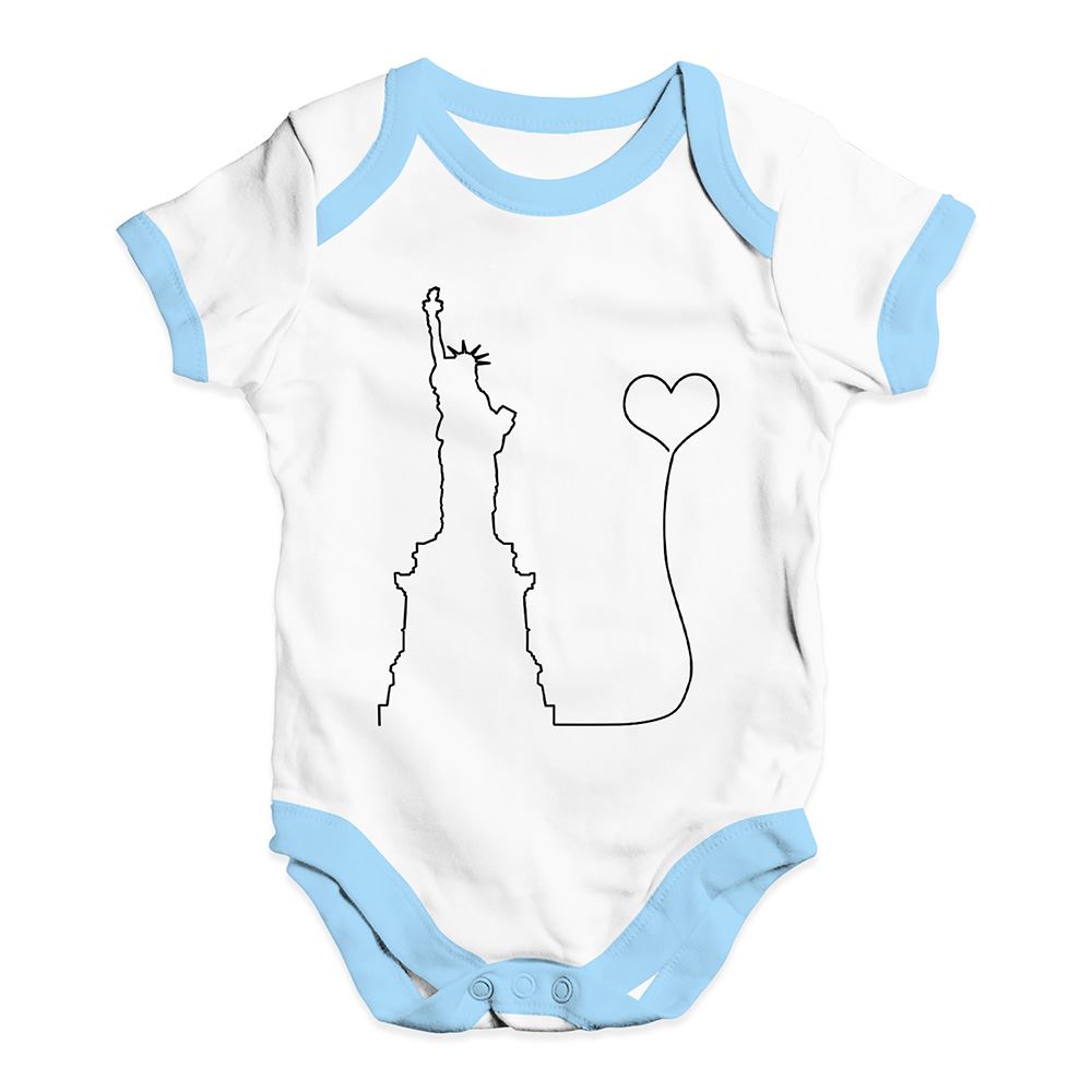 Twisted Envy Love New York Baby Unisex Funny Baby Grow Bodysuit