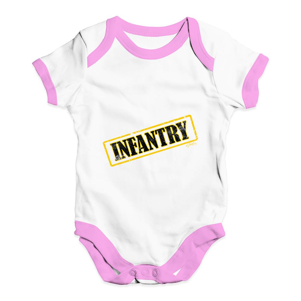 Twisted Envy Infantry Baby Unisex Funny Babygrow Bodysuit