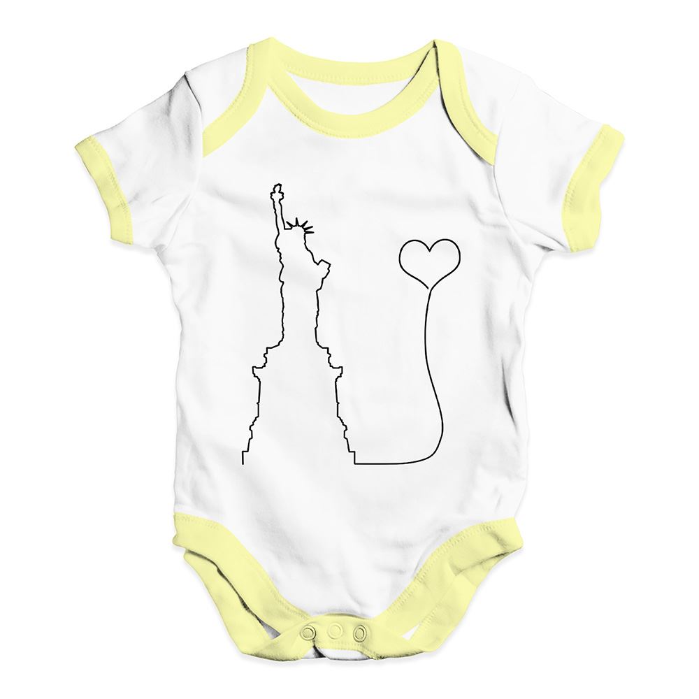 Twisted Envy Love New York Baby Unisex Funny Baby Grow Bodysuit