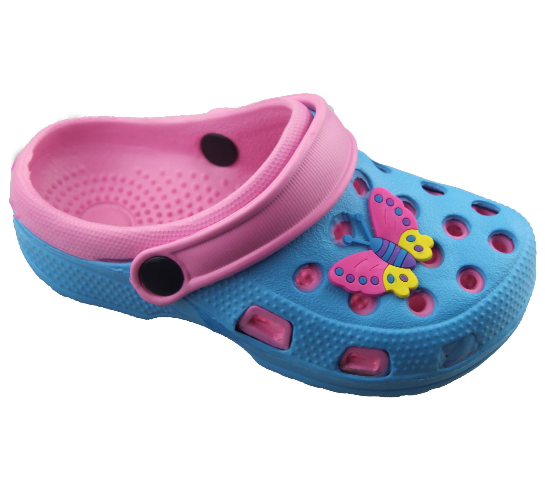 Kids Boys Girls Unisex Clogs Casual Slipper Pu Mules