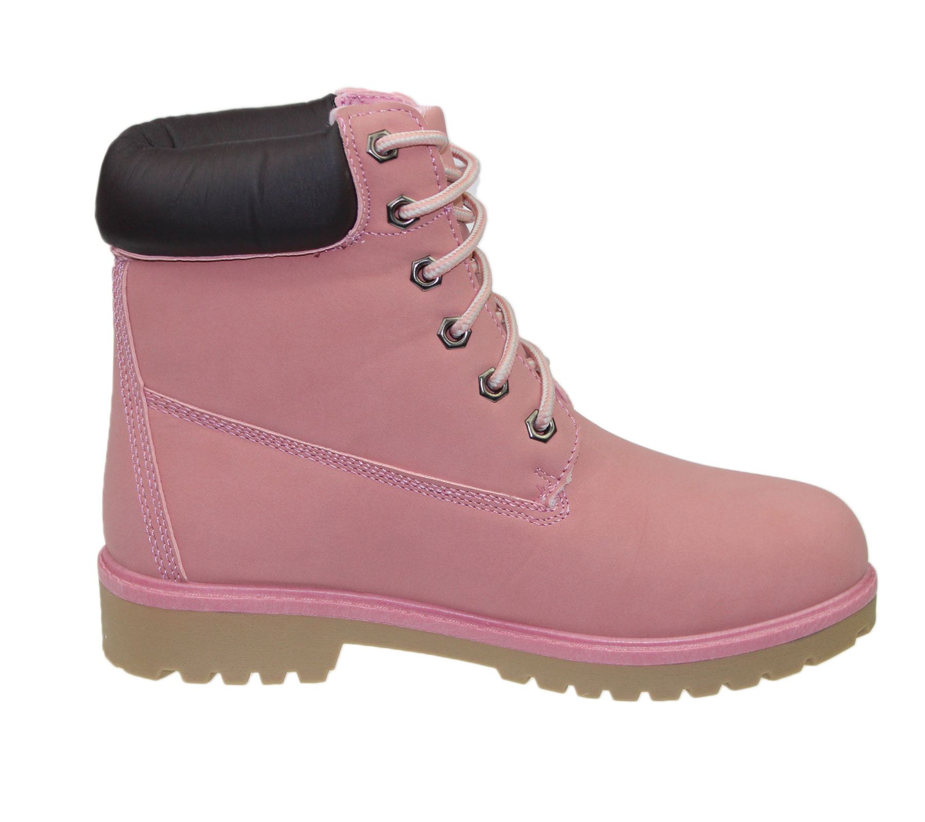 Womens High Top Boots Hiking Desert Trail Combat Ladies Ankle Work Lace Up Shoes
