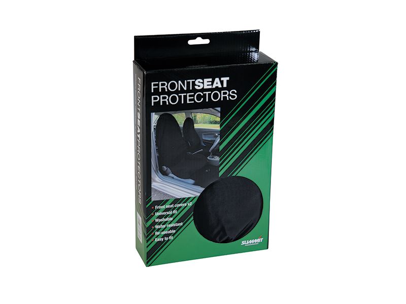 Water Resistant Front Pair of Car Seat Covers for Ford Fiesta St 12-On