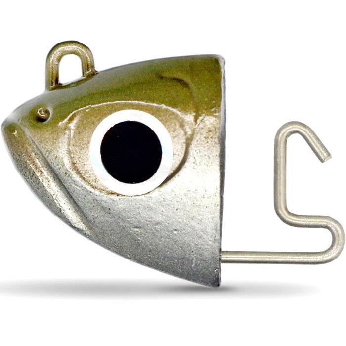 Fiiish Black Minnow Jig Heads No6