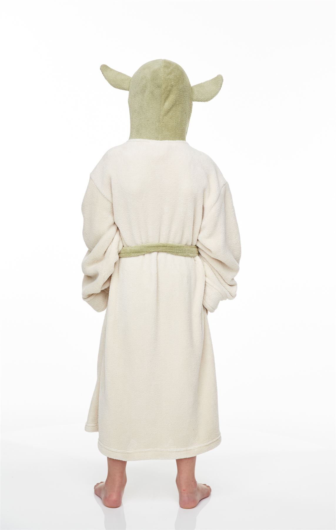 Kids Official Star Wars Jedi Yoda Plush Fleece Bathrobe Boys Girls Dressing Gown