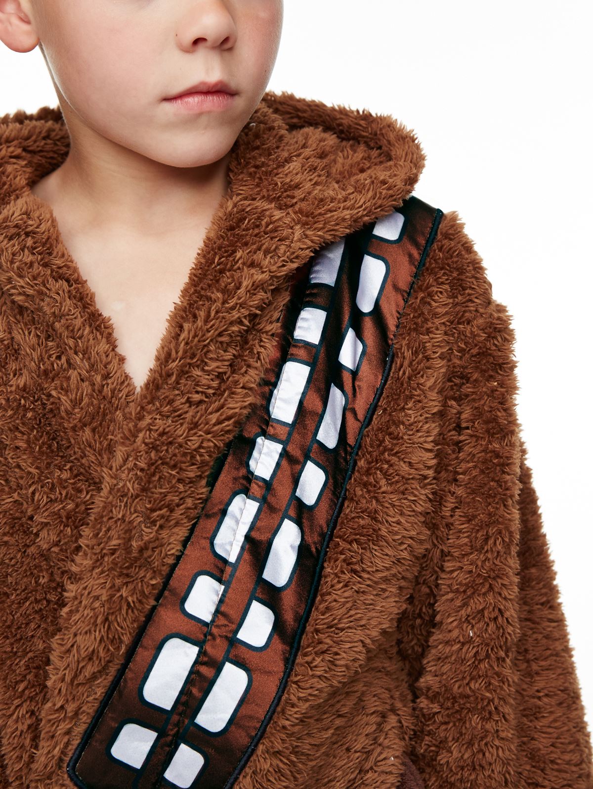 Kids Official Star Wars Jedi Yoda Plush Fleece Bathrobe Boys Girls Dressing Gown
