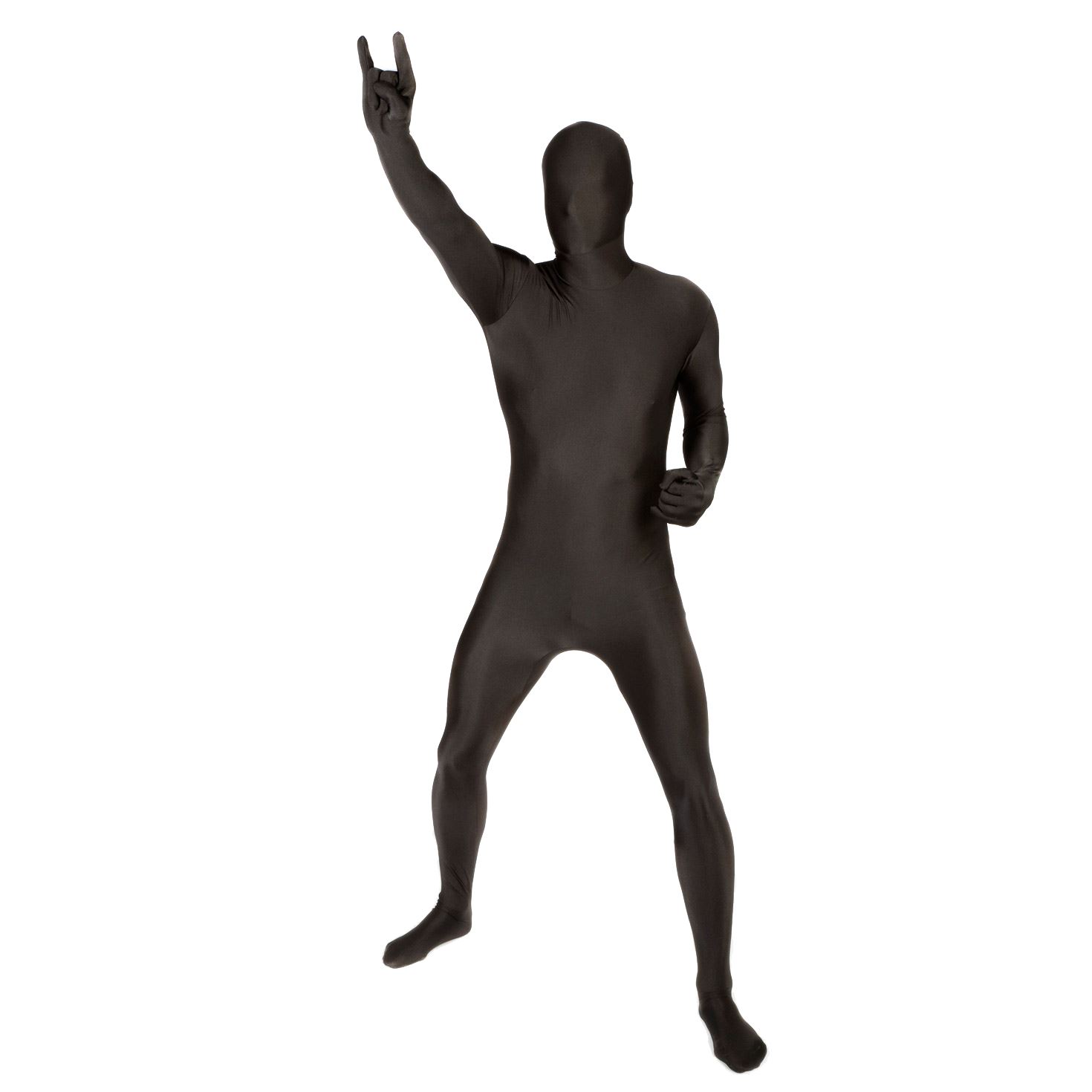 Original Colour Morphsuits Adult Halloween Fancy Dress Costume Mens Skin Outfit