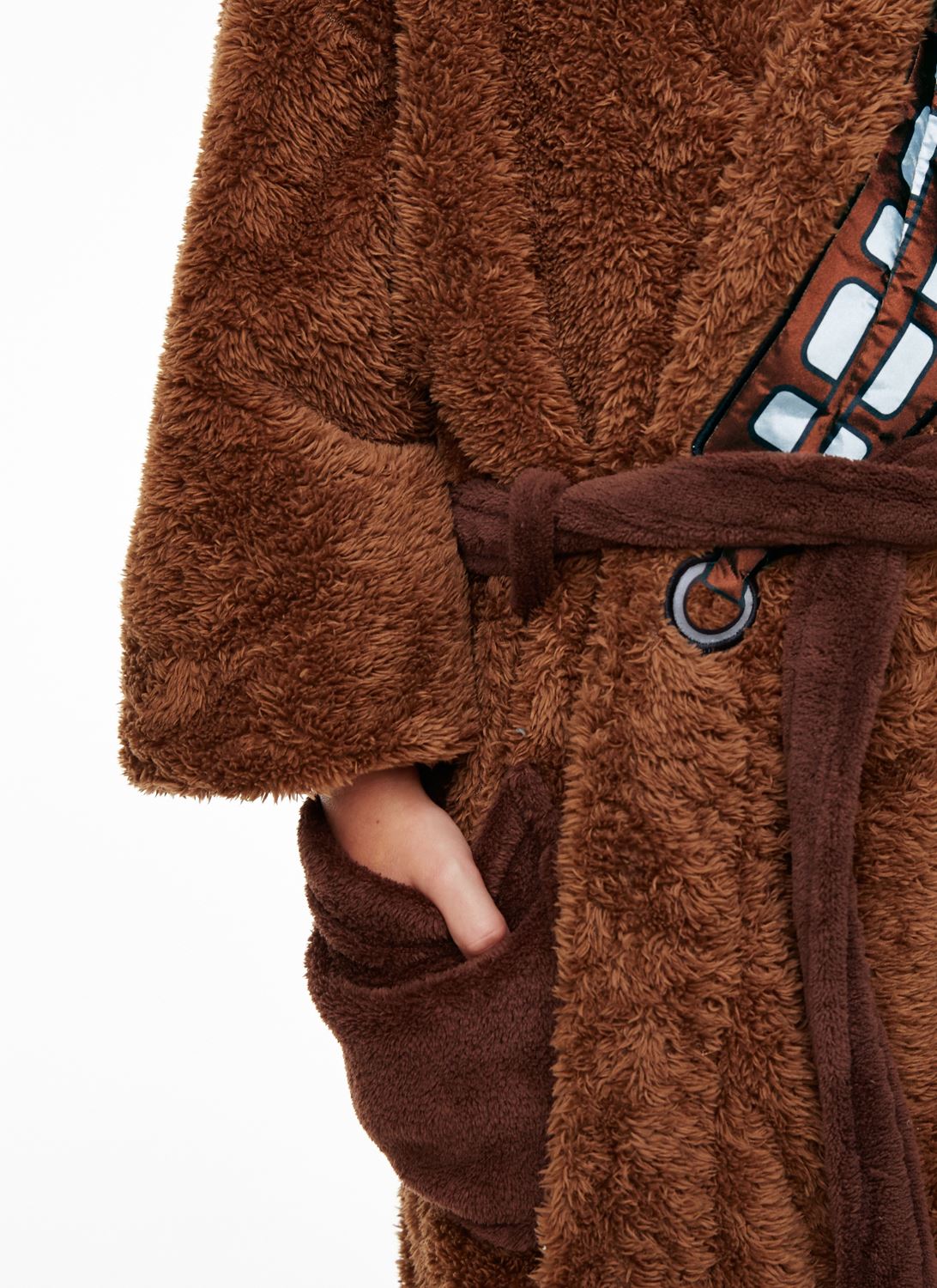 Kids Official Star Wars Jedi Yoda Plush Fleece Bathrobe Boys Girls Dressing Gown
