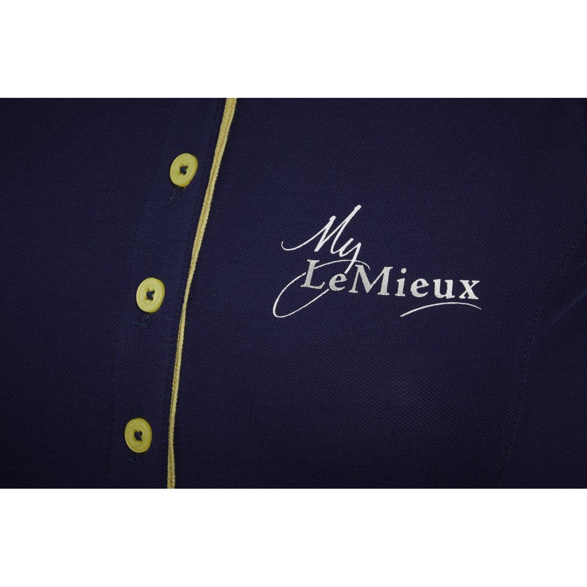 My LeMieux Sleeveless Polo Shirt Technical Wicking Stretch Top