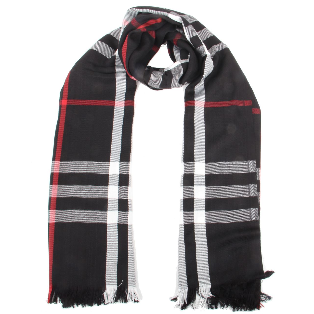 Womens Laides Neck Scarf Tartan Plaid Warm Wrap Pashmina Shawl Soft Touch