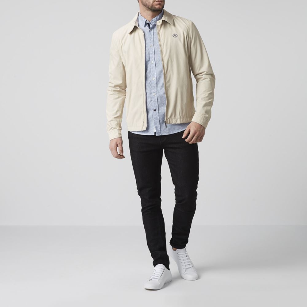 Da Uomo Henri Lloyd Kingsland Sabbia Giacca Harrington
