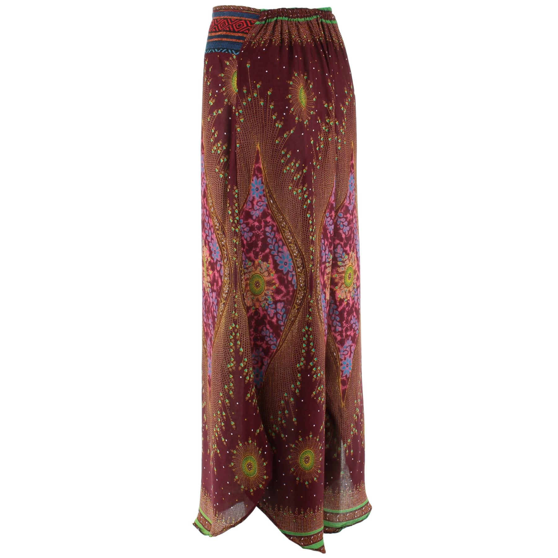 Thai Trim Trousers Siesta Ladies Baggy Cropped womens Pants