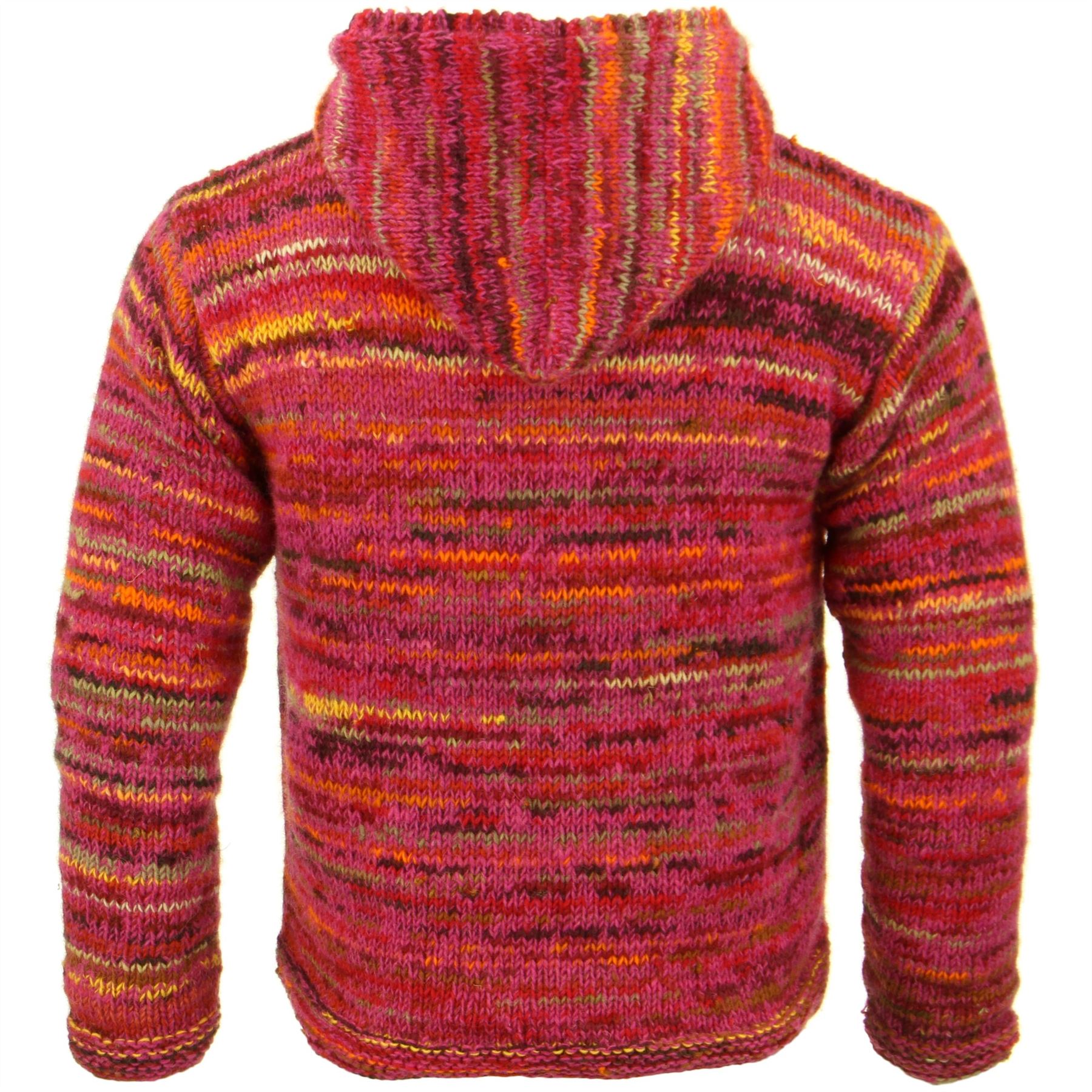Hoodie Jumper LoudElephant Hoody SPACE DYE COLOURS Cardigan Jacket Fleece Zipped