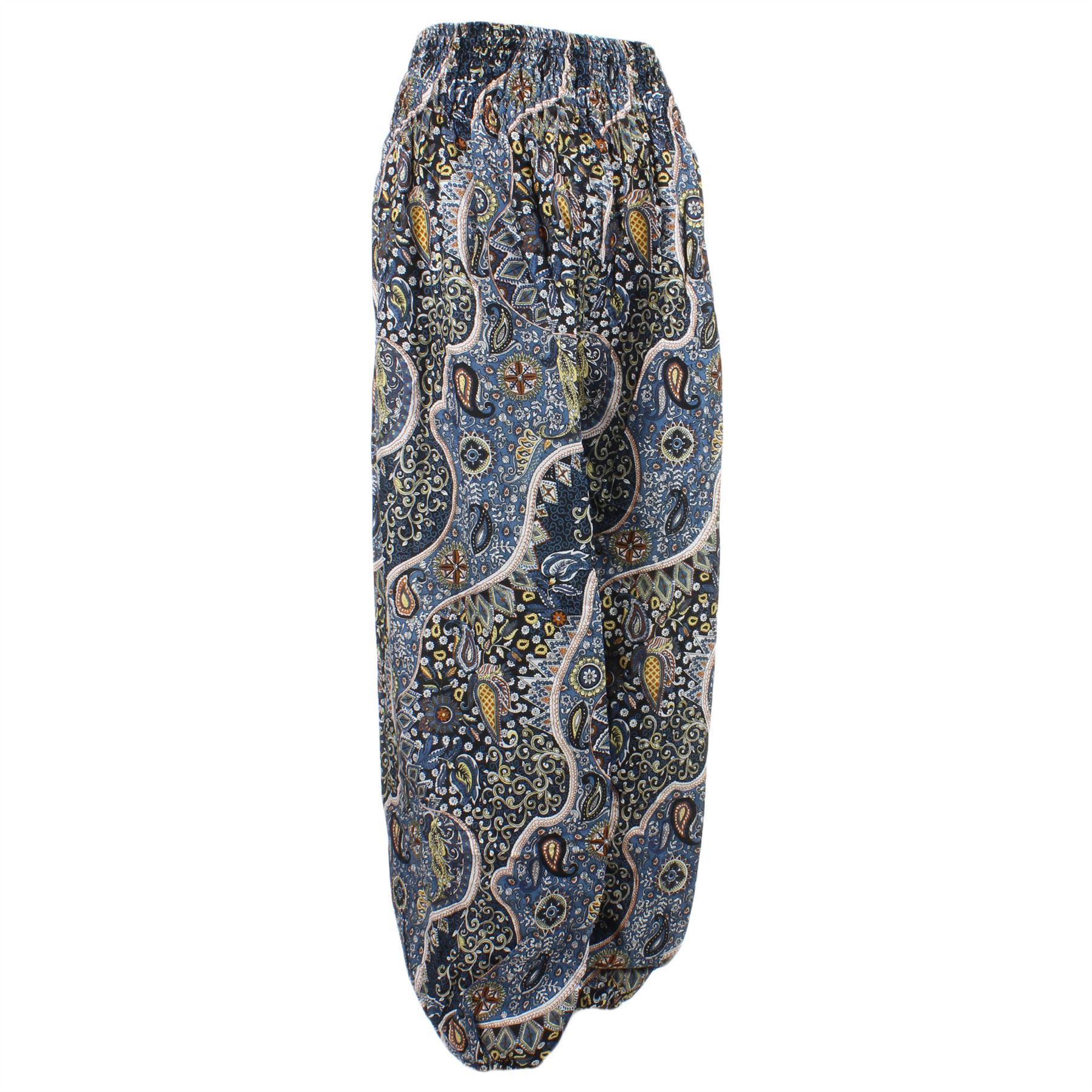 HAREM TROUSERS HIPPIE FESTIVAL ALADDIN ALI BABA BAGGY YOGA PANTS