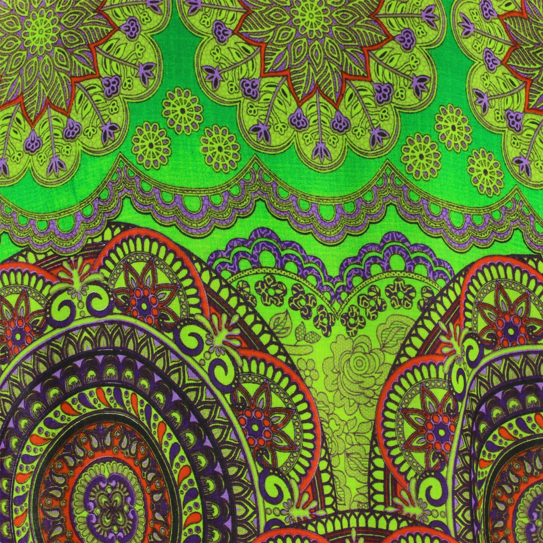 Shirt Mens Short Sleeve Hawaiian Mandala Boho Circle Siesta Party