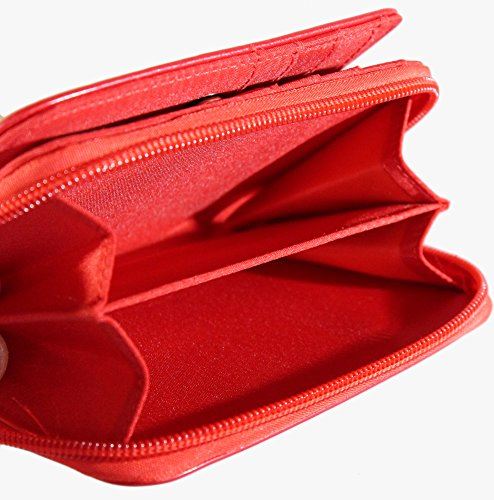 KukuBird Owl Family Tree Pattern Medium Size Ladies Purse Clutch Wallet