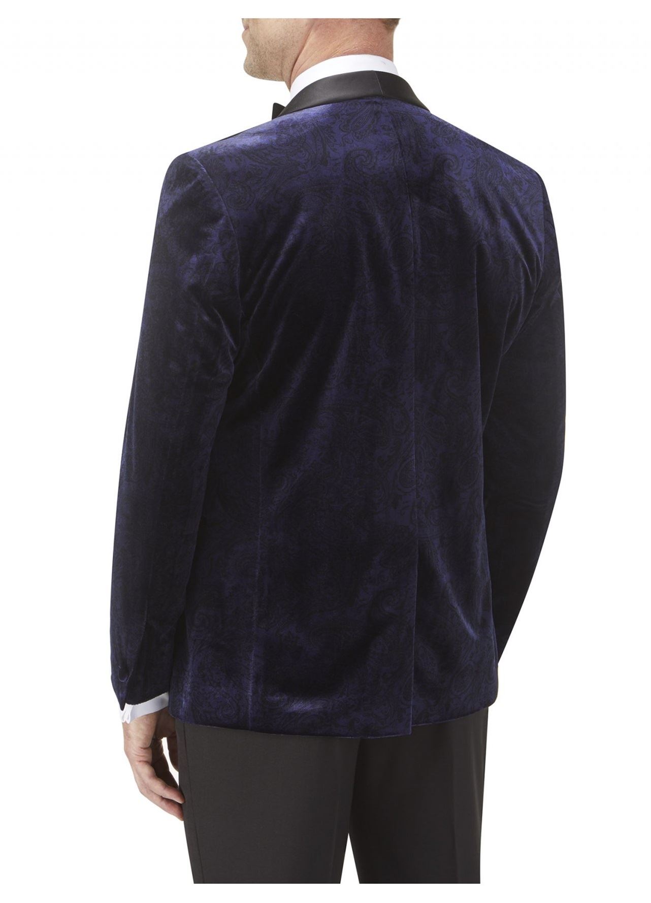 Skopes homme classic fit GARRIX Marine Veste de velours avec col châle