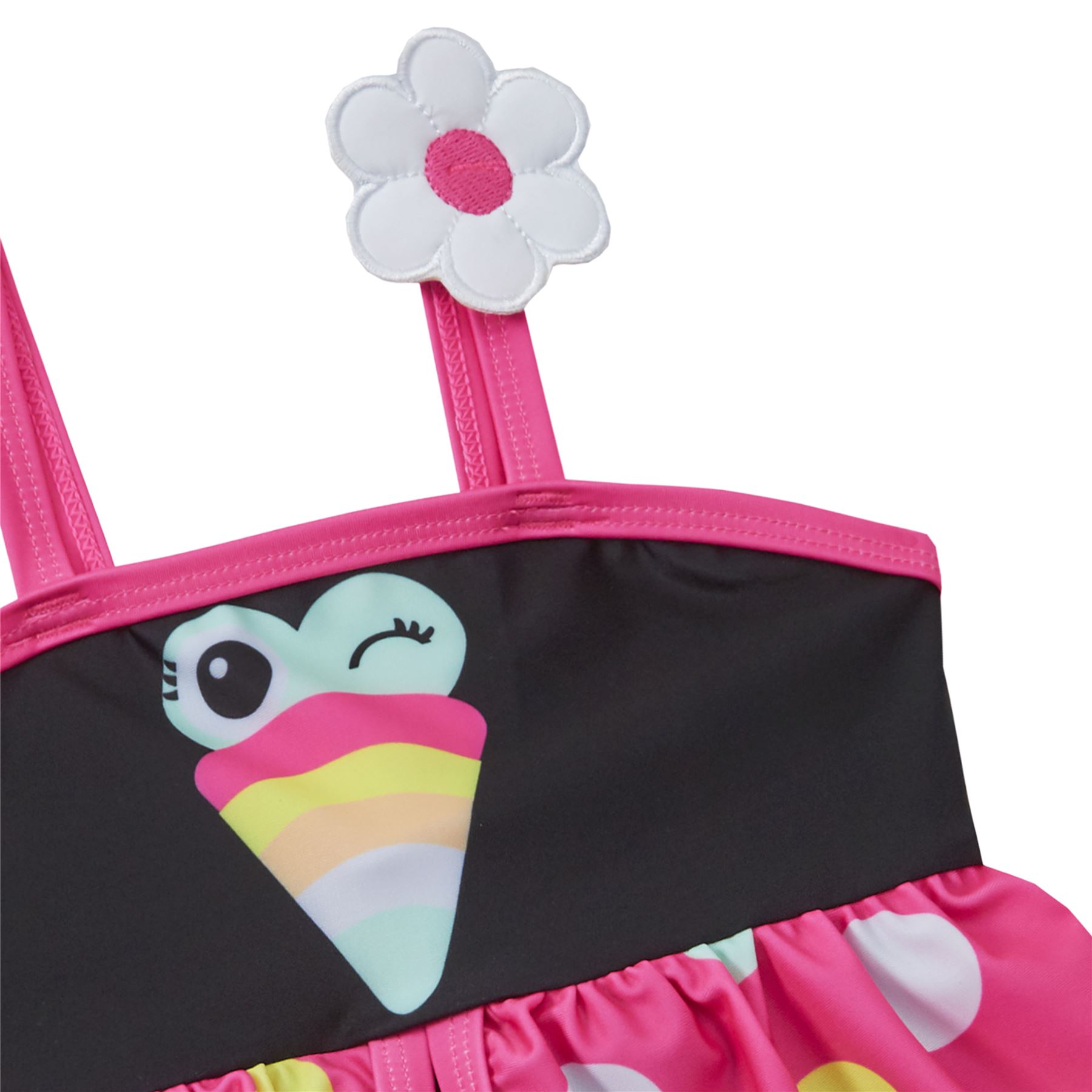Girls//Kids Animal Swimming Costume Swimsuit Childrens Swimwear Age 2-6 Years