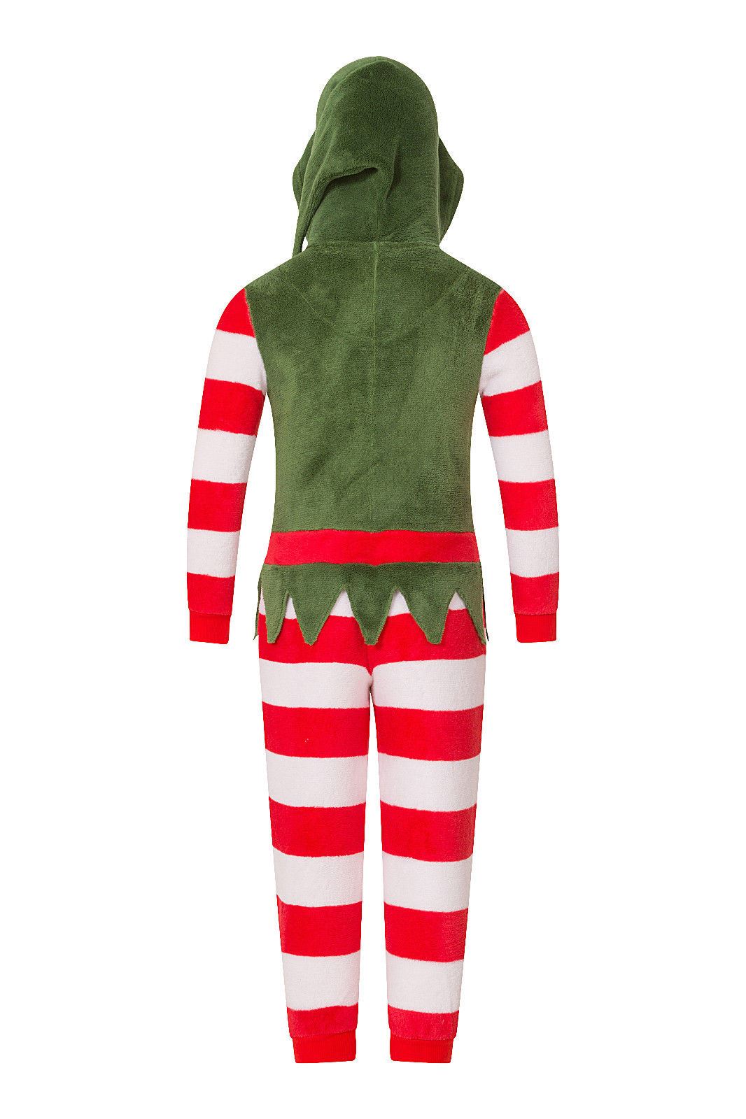 Family Matching Christmas Elf All In One Pyjamas Mens//Womens//Boys//Girls Pyjama
