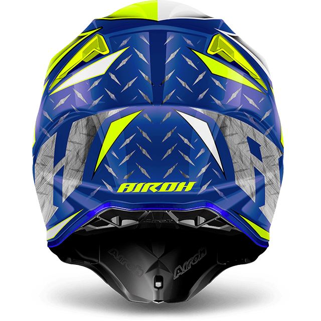 Airoh Twist Hypoallergenic Off Road Extra Wide Visiom Motorcycle Bike Helmet