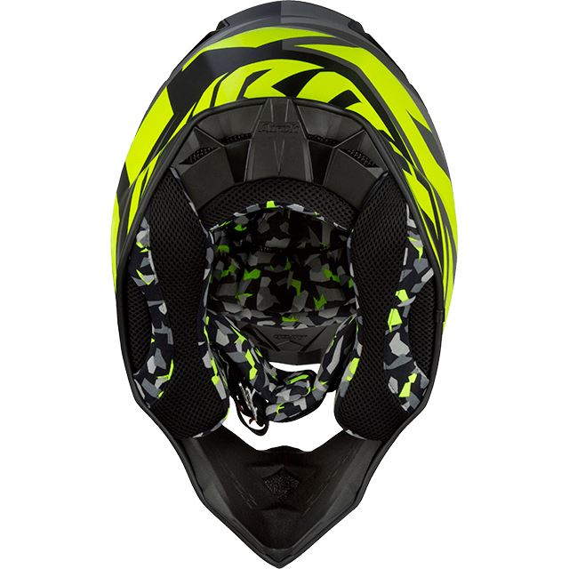 Airoh Twist Hypoallergenic Off Road Extra Wide Visiom Motorcycle Bike Helmet