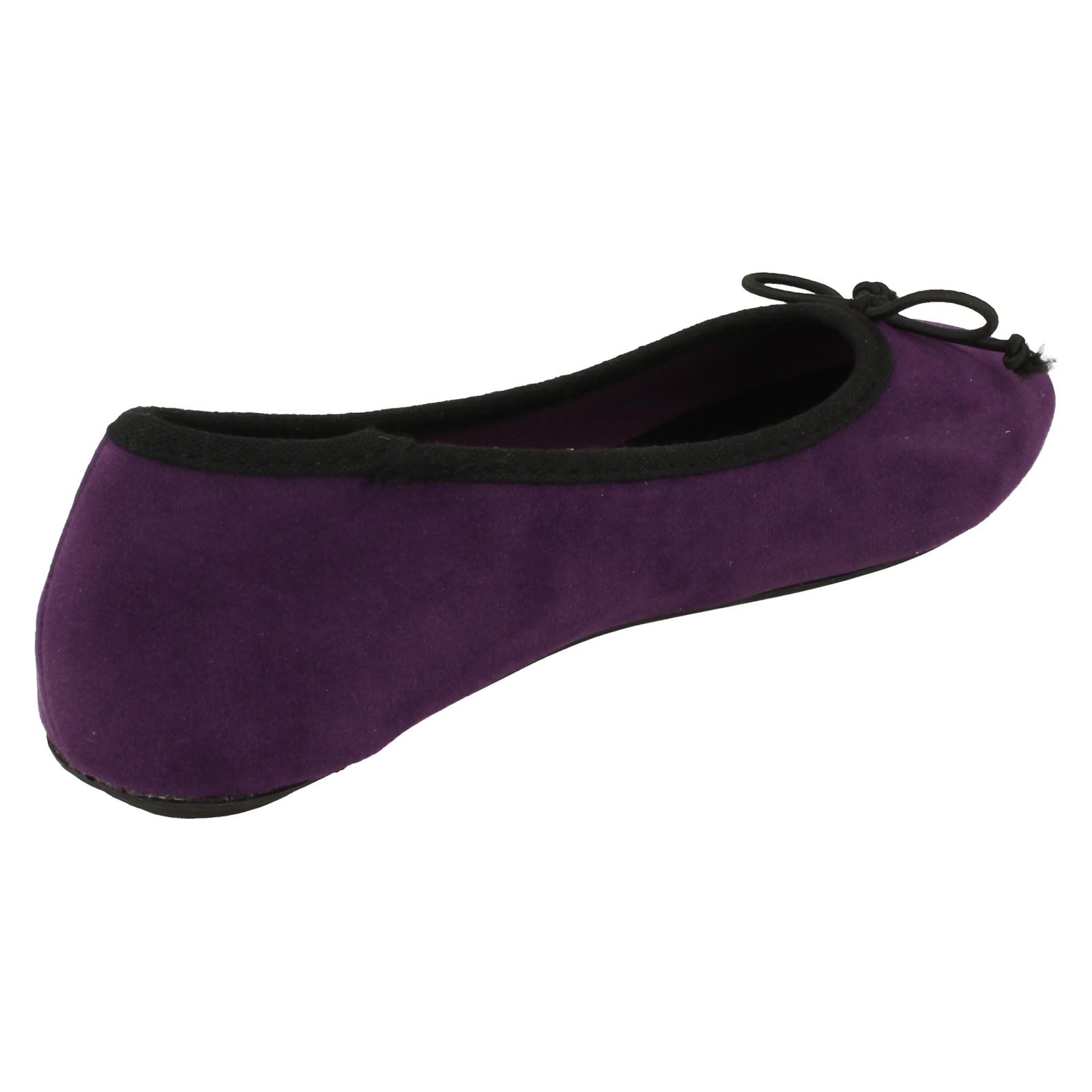 Girls Spot On Flat Ballet Shoes With *Bow Detail*